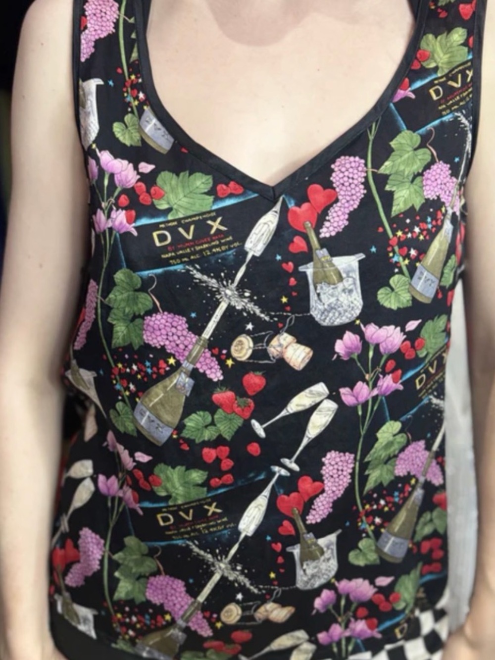 Nicole Miller 90’s Vintage Silk Tank